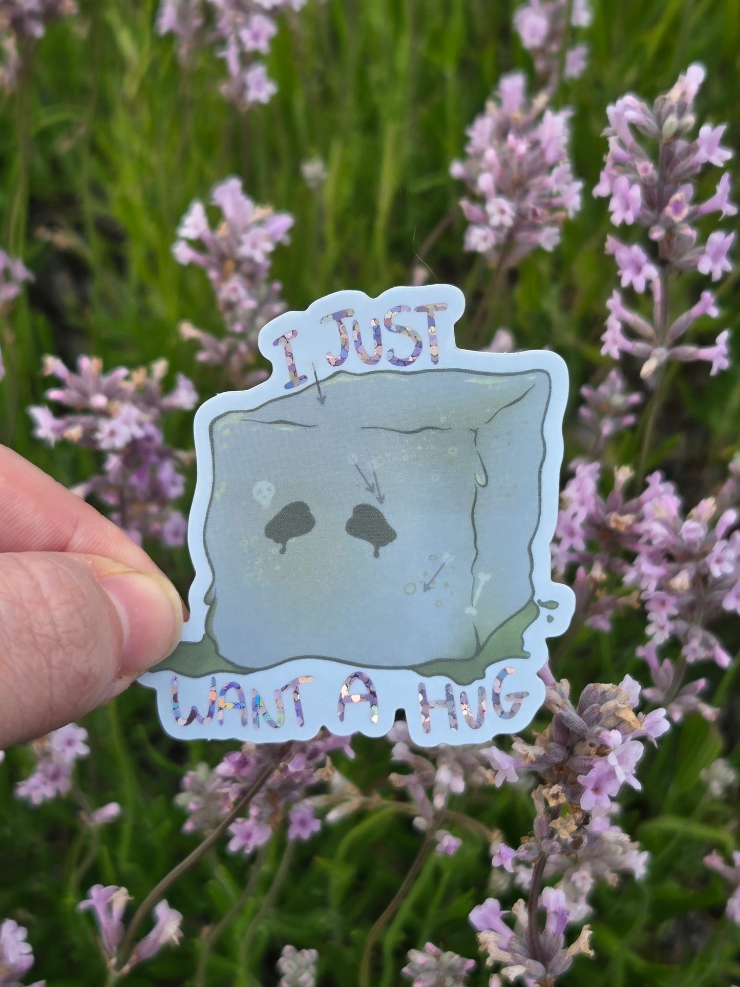 Gelatinous Cube wants a hug! Sticker