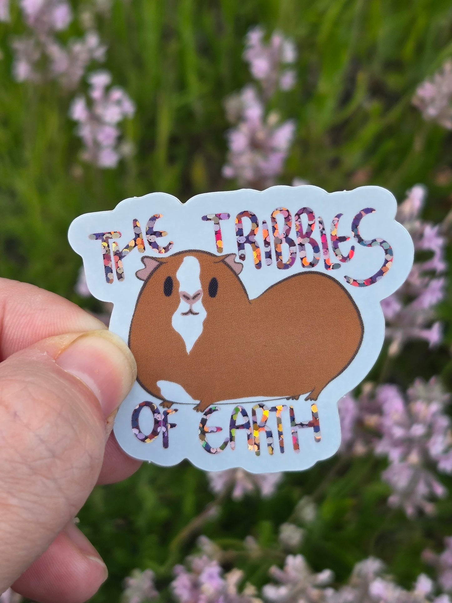 Guinea Pig are Tribbles (Star Trek) Sticker
