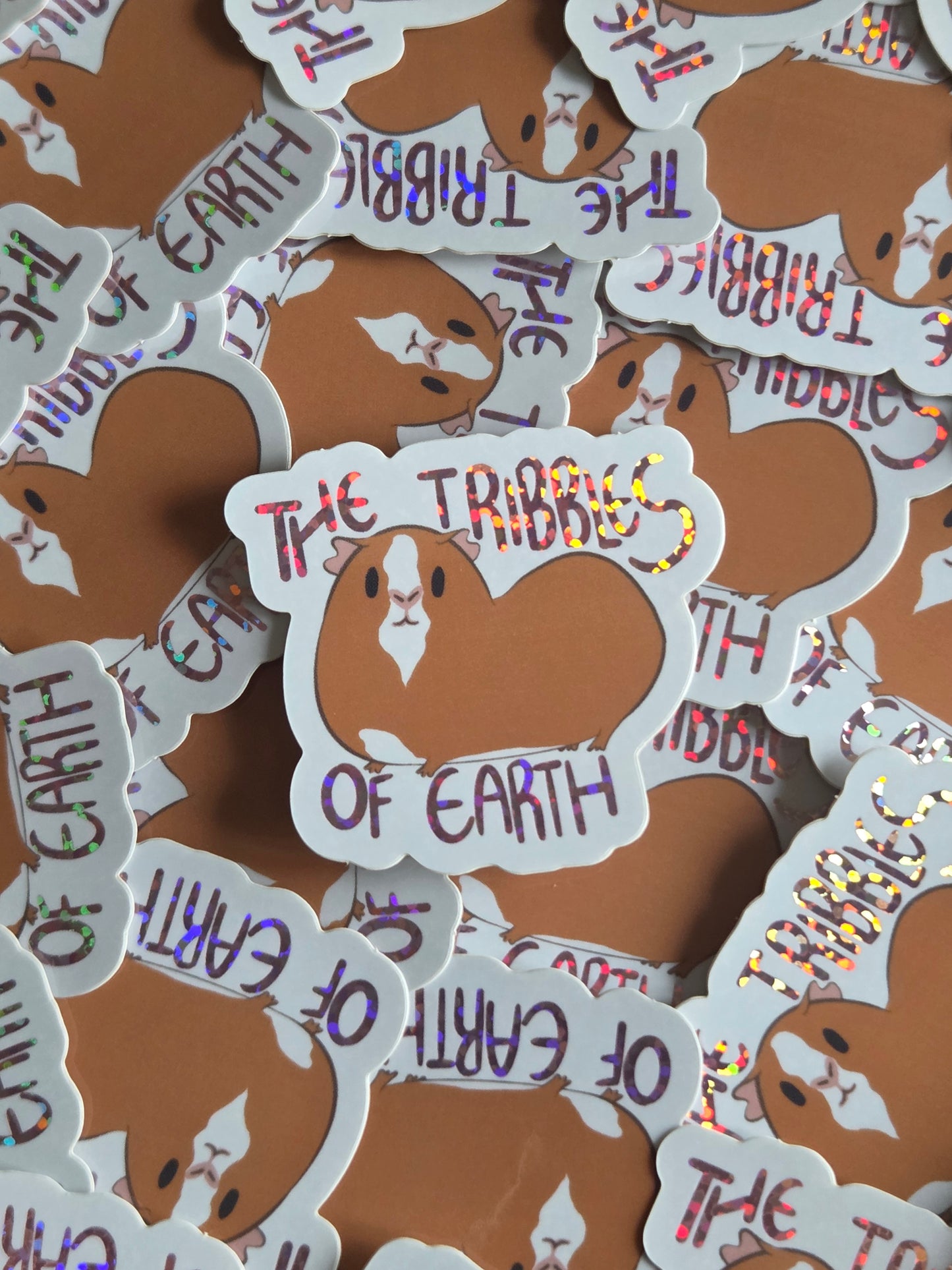 Guinea Pig are Tribbles (Star Trek) Sticker