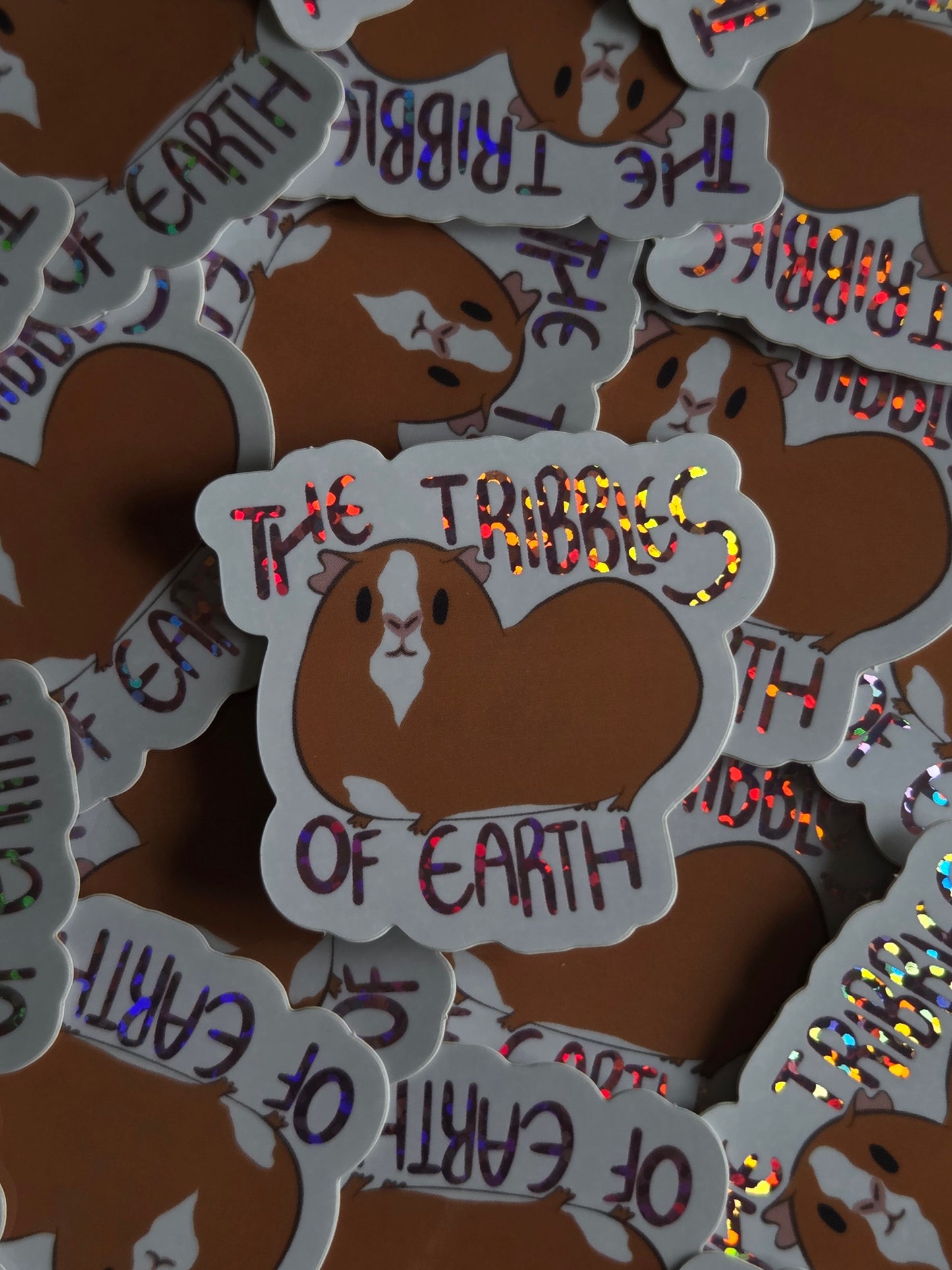 Guinea Pig are Tribbles (Star Trek) Sticker