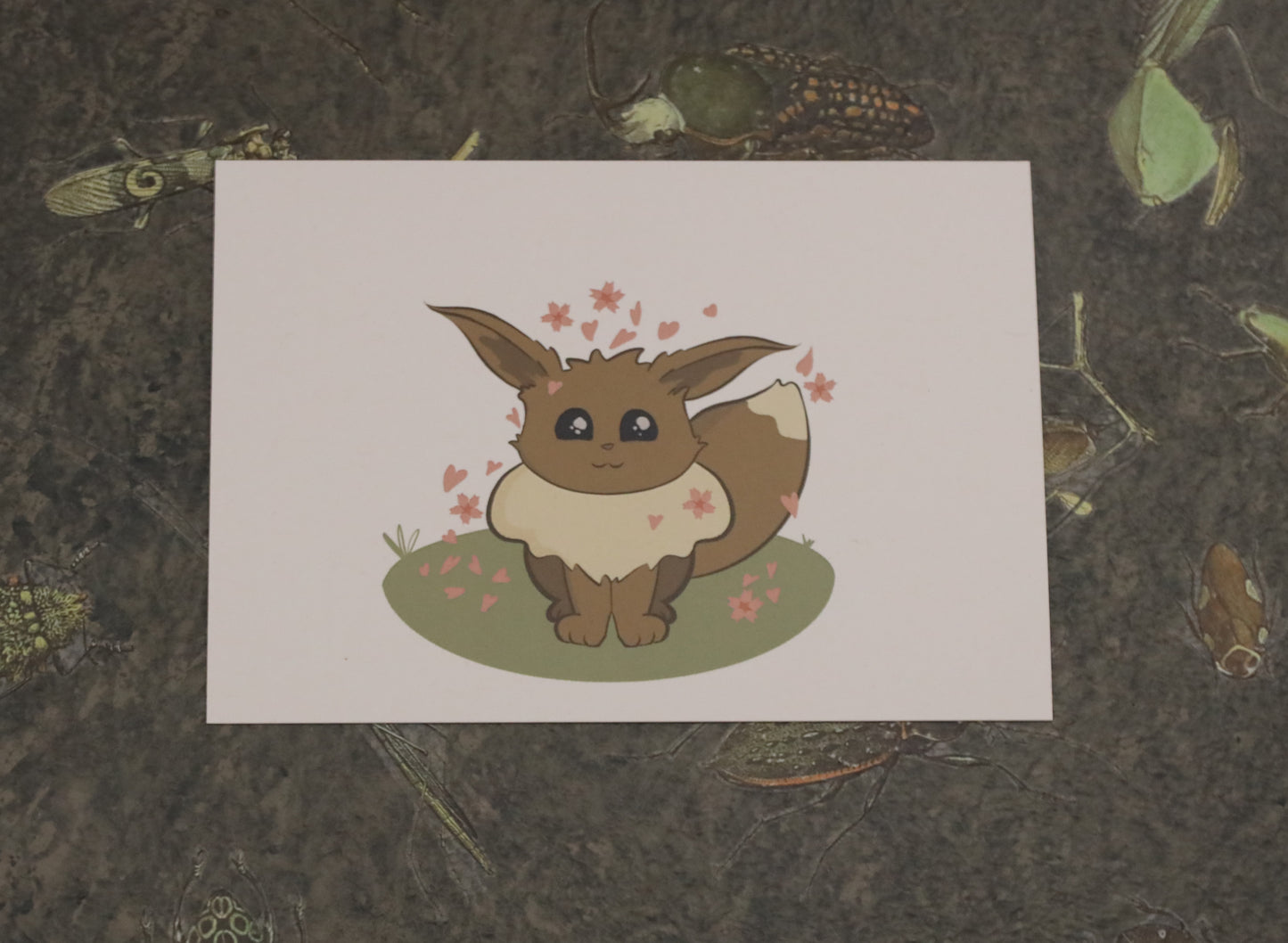 Sakura Eevee Postcard