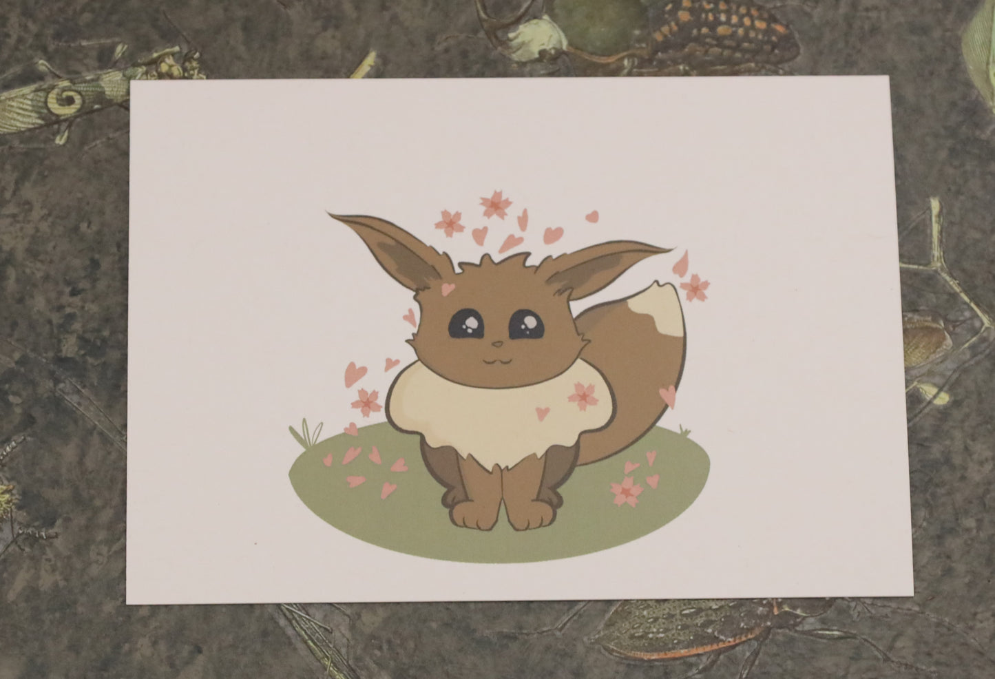 Sakura Eevee Postcard