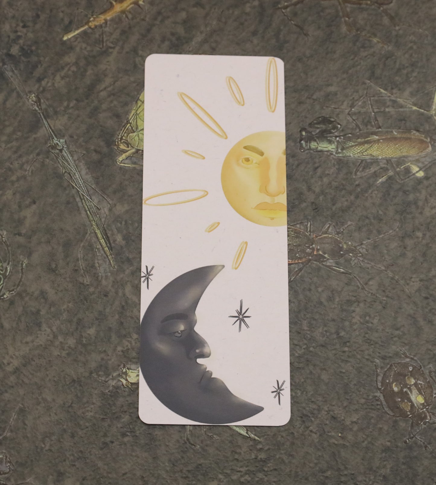 Paper Bookmark - Handsome Sun & Moon