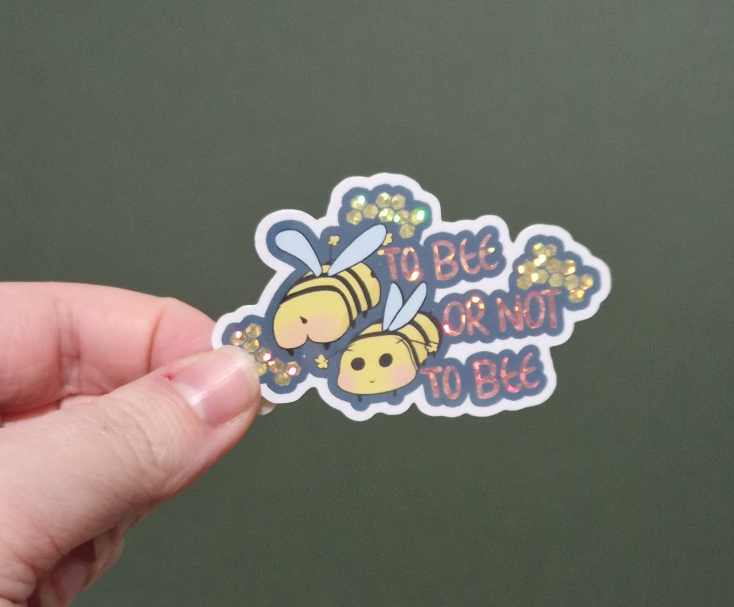 To Bee or Not To Bee Sticker