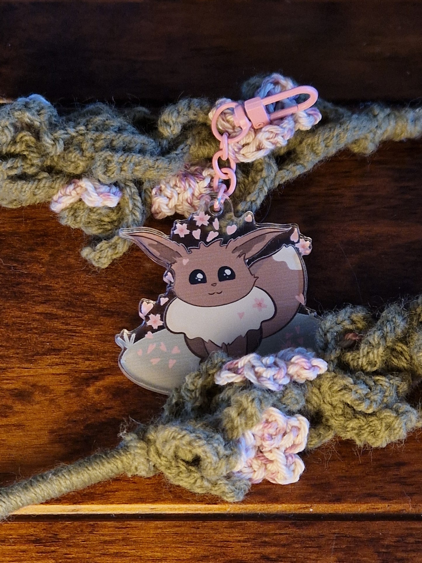 Sakura Eevee Keychaim/Bagcharm