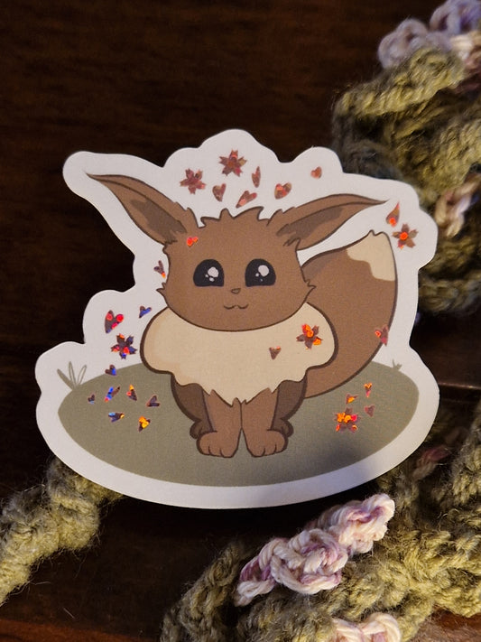 Sakura Eevee Sticker