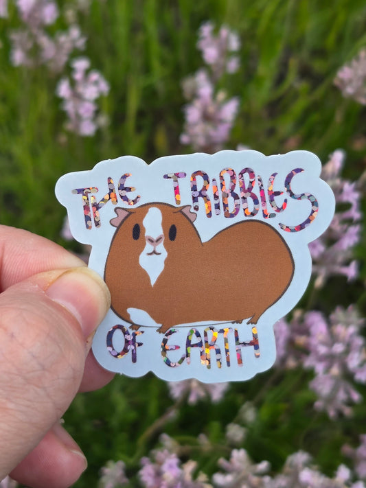 Guinea Pig are Tribbles (Star Trek) Sticker
