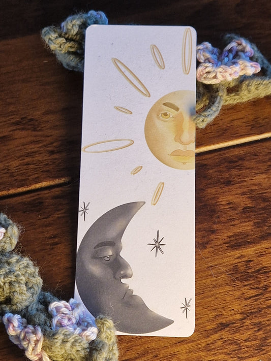 Paper Bookmark - Handsome Sun & Moon